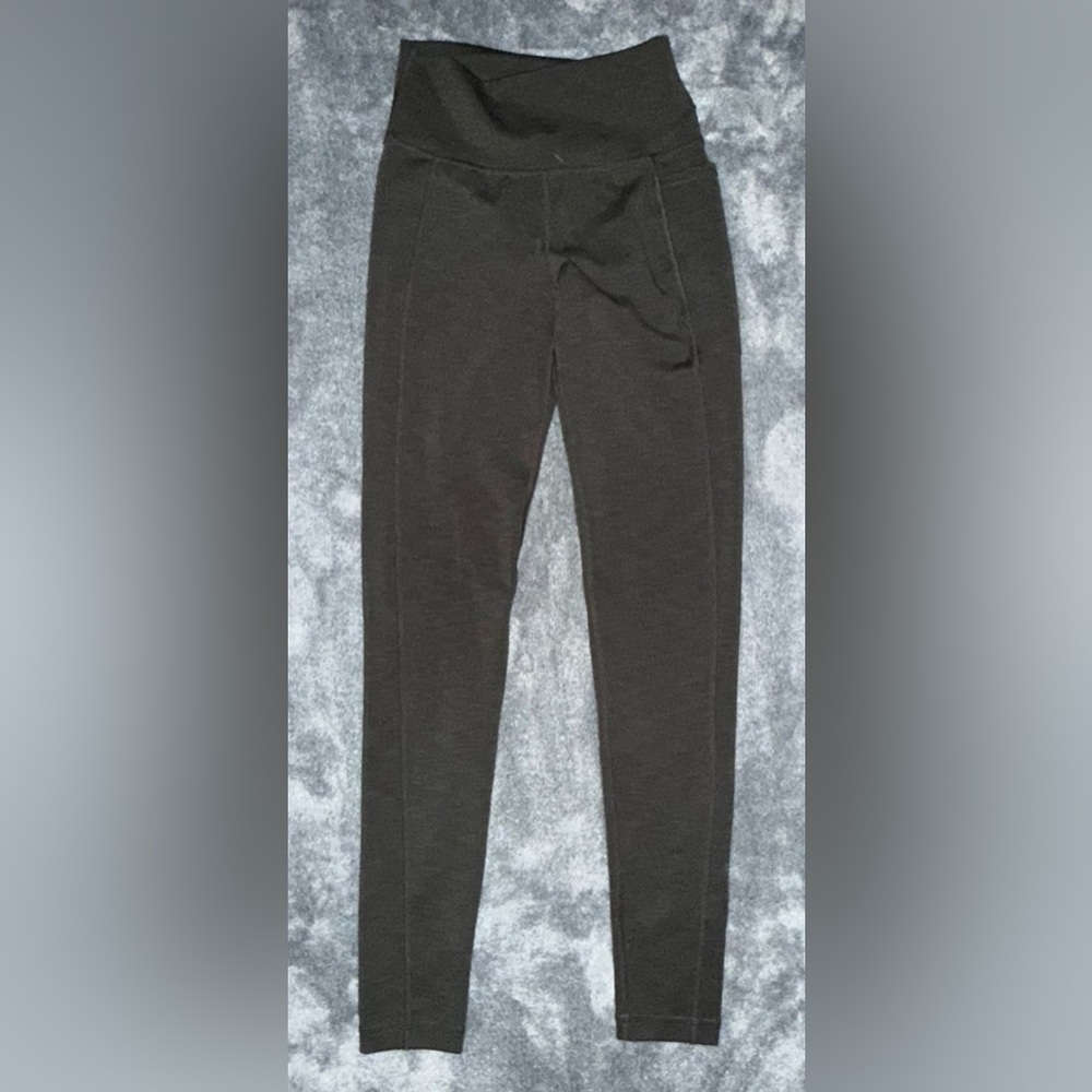 SWEATY BETTY The Super Sculpt Full Length Leggings in Olive Green Size XS - Picture 4 of 7
